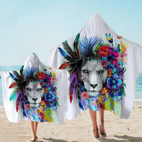 The Original Lion Vibes Hooded Towel