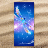 Dragonfly Magic Jumbo Beach Towel