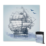 Semper Fortis Sand Dollar Sand Free Towel