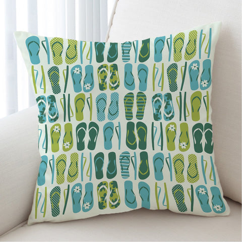 Flip Flop Frenzy Outdoor Cushion Cover