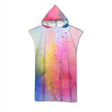 Over the Rainbow Quick-Dry Hooded Poncho Towel