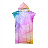 Sardinian Sea Quick-Dry Hooded Poncho Towel