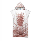 The Golden Pineapple Quick-Dry Hooded Poncho Towel