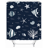Blue Ocean Shower Curtain