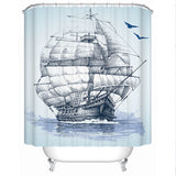 Semper Fortis Shower Curtain