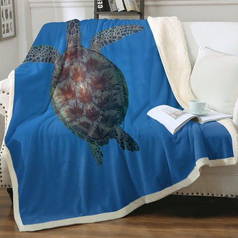 Turtle Bedspread Blanket