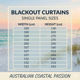 Ocean Wave Blackout Curtains