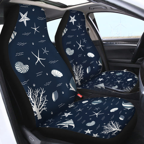 Blue Ocean Car Seat Cover