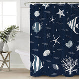 Blue Ocean Shower Curtain