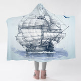 Semper Fortis Hooded Blanket