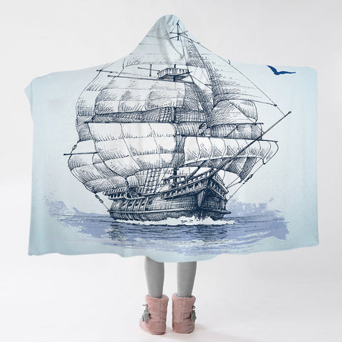 Semper Fortis Hooded Blanket