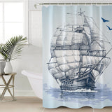 Semper Fortis Shower Curtain