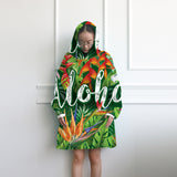 Aloha Wearable Blanket Hoodie
