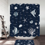Blue Ocean Shower Curtain