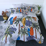 Tropical Surfer Quilt Set