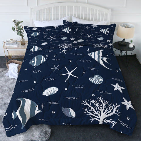 Blue Ocean New Quilt Set
