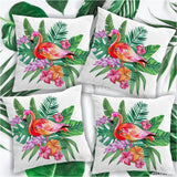 Pink Flamingo Outdoor Cushion Cover