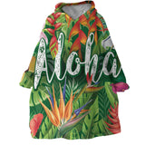 Aloha Wearable Blanket Hoodie