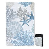 Coastal Coral Sand Free Towel