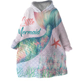 Mermaid Tale Wearable Blanket Hoodie