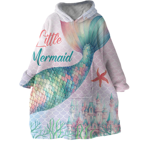 Mermaid Tale Wearable Blanket Hoodie