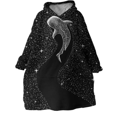 Ocean of Stars Wearable Blanket Hoodie