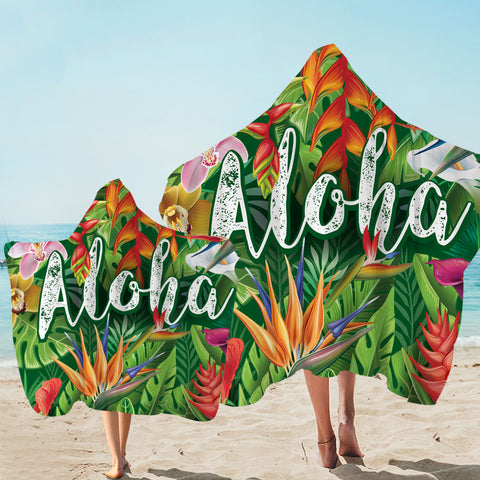 Aloha Hooded Towel