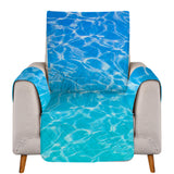 Turquoise Sea Sofa Cover