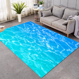 Turquoise Sea Floor Mat