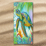 Jungle Turtle Jumbo Towel