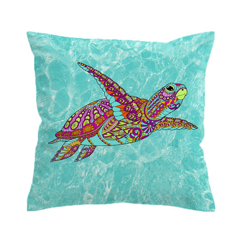 The Original Sea Turtle Spirit Outdoor Cushion Cover