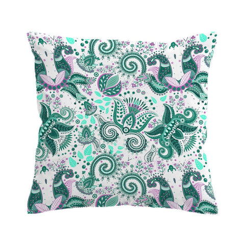 Coastal Paisley Outdoor Cushion Cover