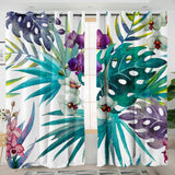 Tropical Orchids Blackout Curtains