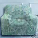 The Ocean Hues Armchair Cover