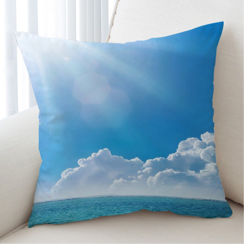 Into the Blue Outdoor Cushion Cover