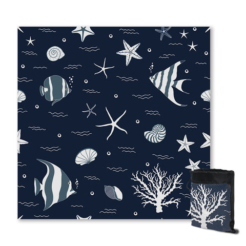 Blue Ocean Sand Free Towel