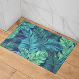 Tropical Leaves Bath Mat