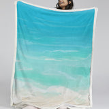 Beach Colours Bedspread Blanket