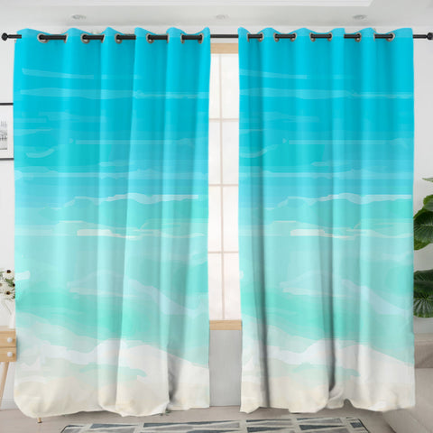 Beach Colours Curtains