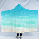 Beach Colours Hooded Blanket