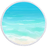 Beach Colours Round Beach Towel