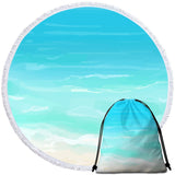 Beach Colours Round Beach Towel