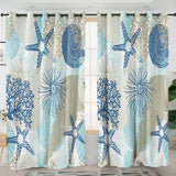 Beach Treasures Curtains