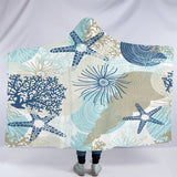 Beach Treasures Hooded Blanket