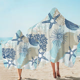 Beach Treasures Hooded Towel