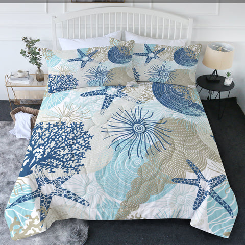 Beach Treasures New Quilt Set
