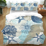 Beach Treasures Quilt Cover Set
