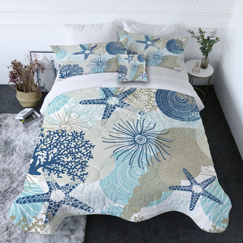 Beach Treasures Quilt Set