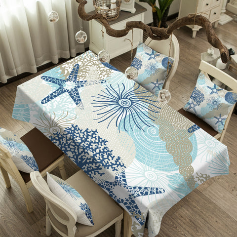 Beach Treasures Tablecloth