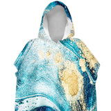 Bondi Beach Sand-Free Surf Poncho, Warm, Windproof, Changing Towel Hoodie